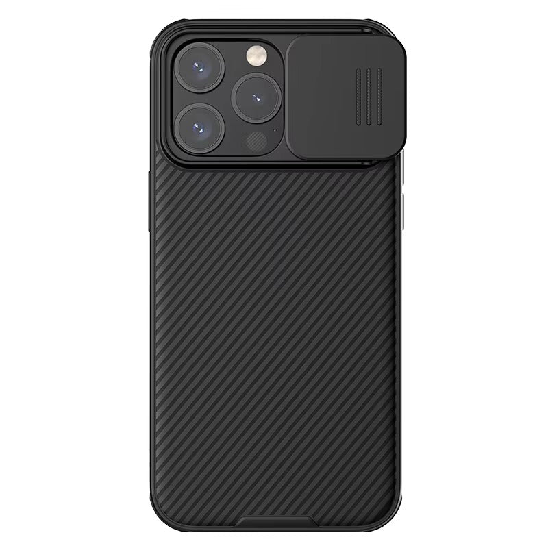 Premium iPhone Case Magnetic Rugged Shockproof Protective Cover Sliding Camera Lens Protection PC TPU Anti Slip Anti Scratch Reinforced Armor Full Coverage