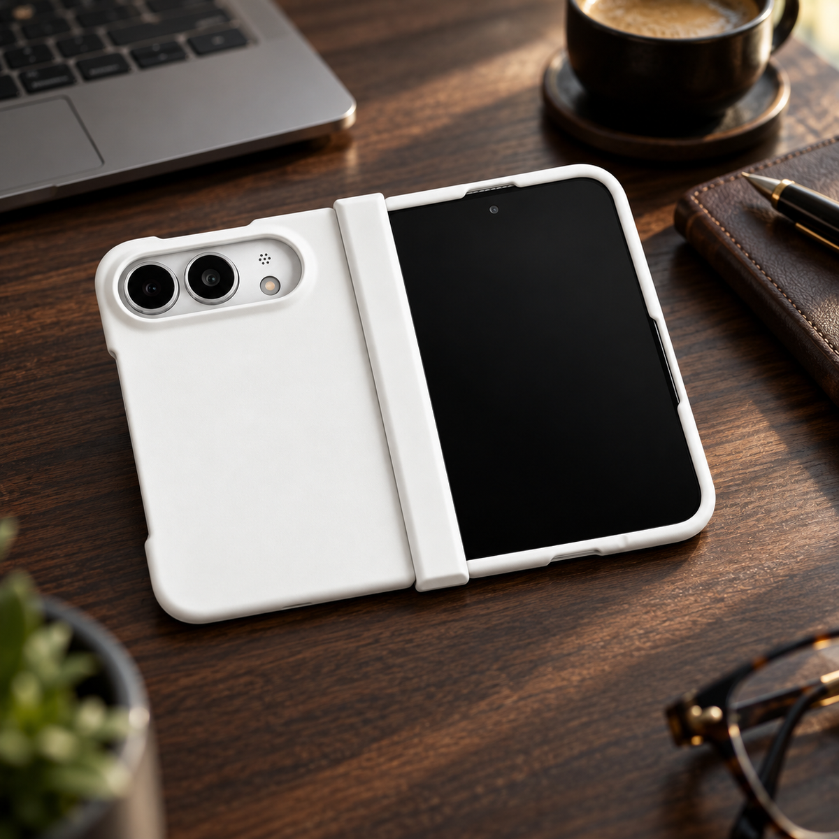 Premium iPhone Case Matte Candy Color Ultra Thin Full Hinge Shockproof Hard PC Anti Scratch Non Slip Lightweight Foldable Protective Cover Case Design