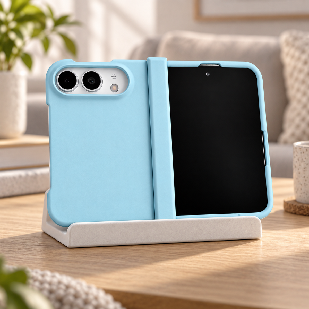 Premium iPhone Case Matte Candy Color Ultra Thin Full Hinge Shockproof Hard PC Anti Scratch Non Slip Lightweight Foldable Protective Cover Case Design