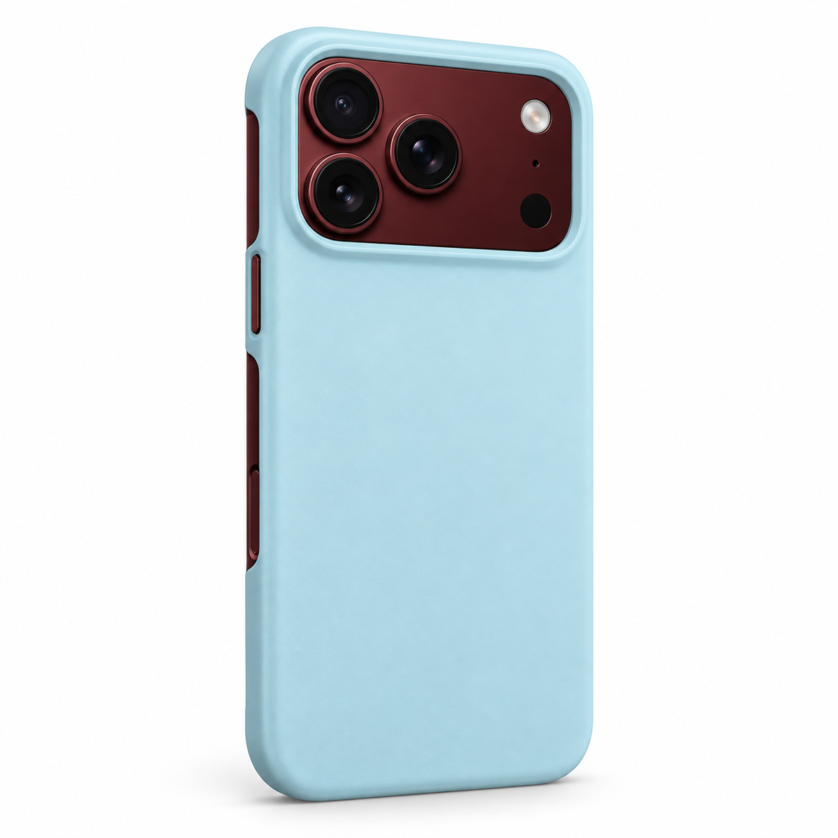 Premium iPhone Case Matte Candy Color Ultra Thin Shockproof Hard PC Lanyard Chain Anti Scratch Non Slip Lightweight Foldable Protective Cover Case Design