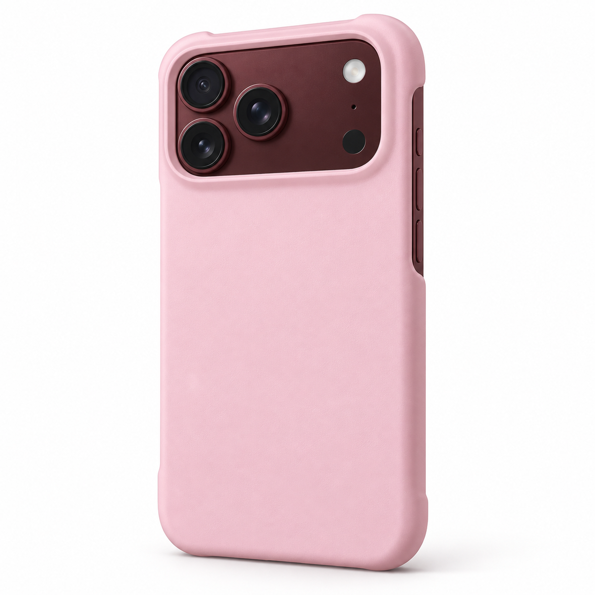 Premium iPhone Case Matte Candy Color Ultra Thin Shockproof Hard PC Lanyard Chain Anti Scratch Non Slip Lightweight Foldable Protective Cover Case Design