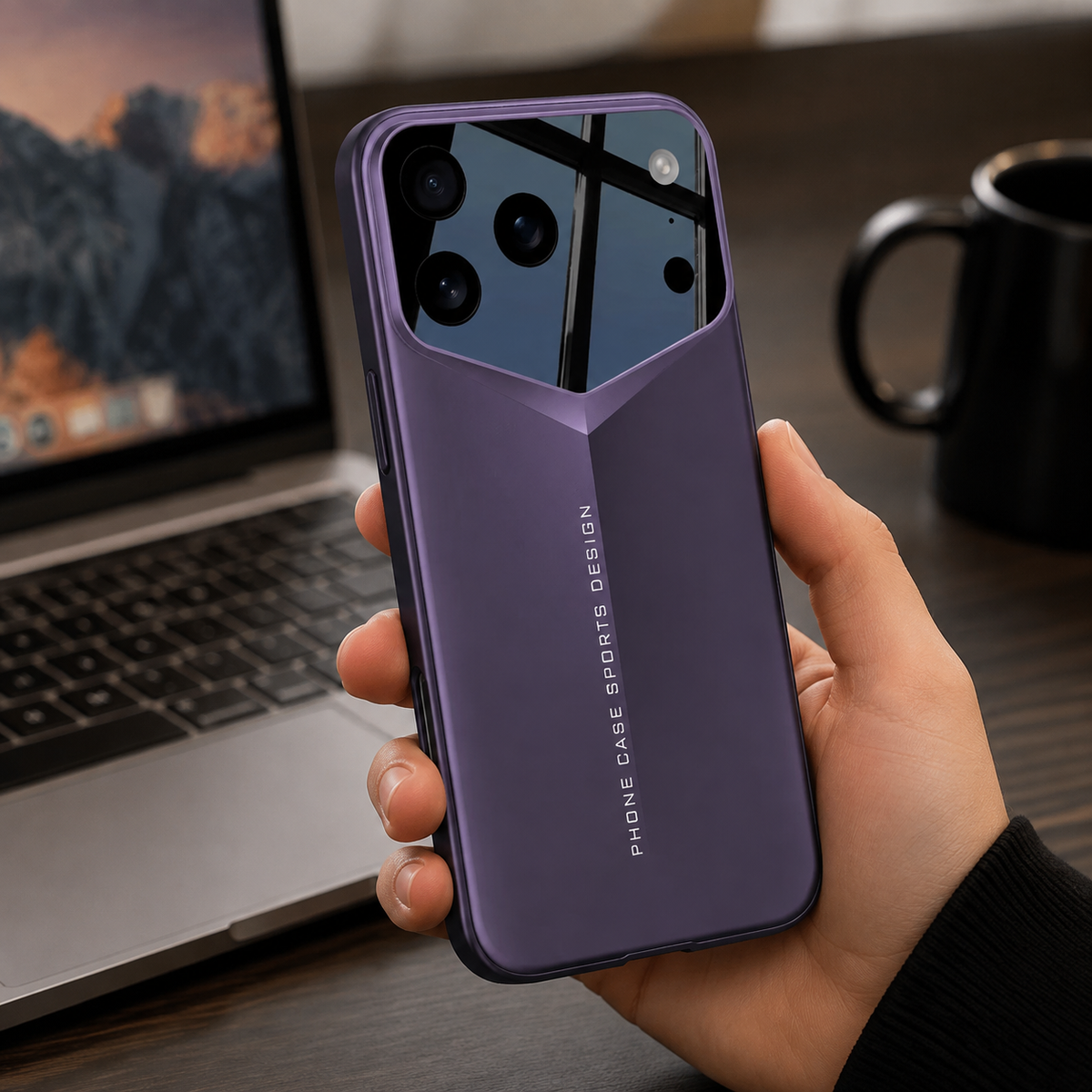 Premium iPhone Case Matte Hard PC Slim Protective Cover Camera Lens Protection Shockproof Anti Fingerprint Anti Scratch Lightweight Full Coverage Non Slip