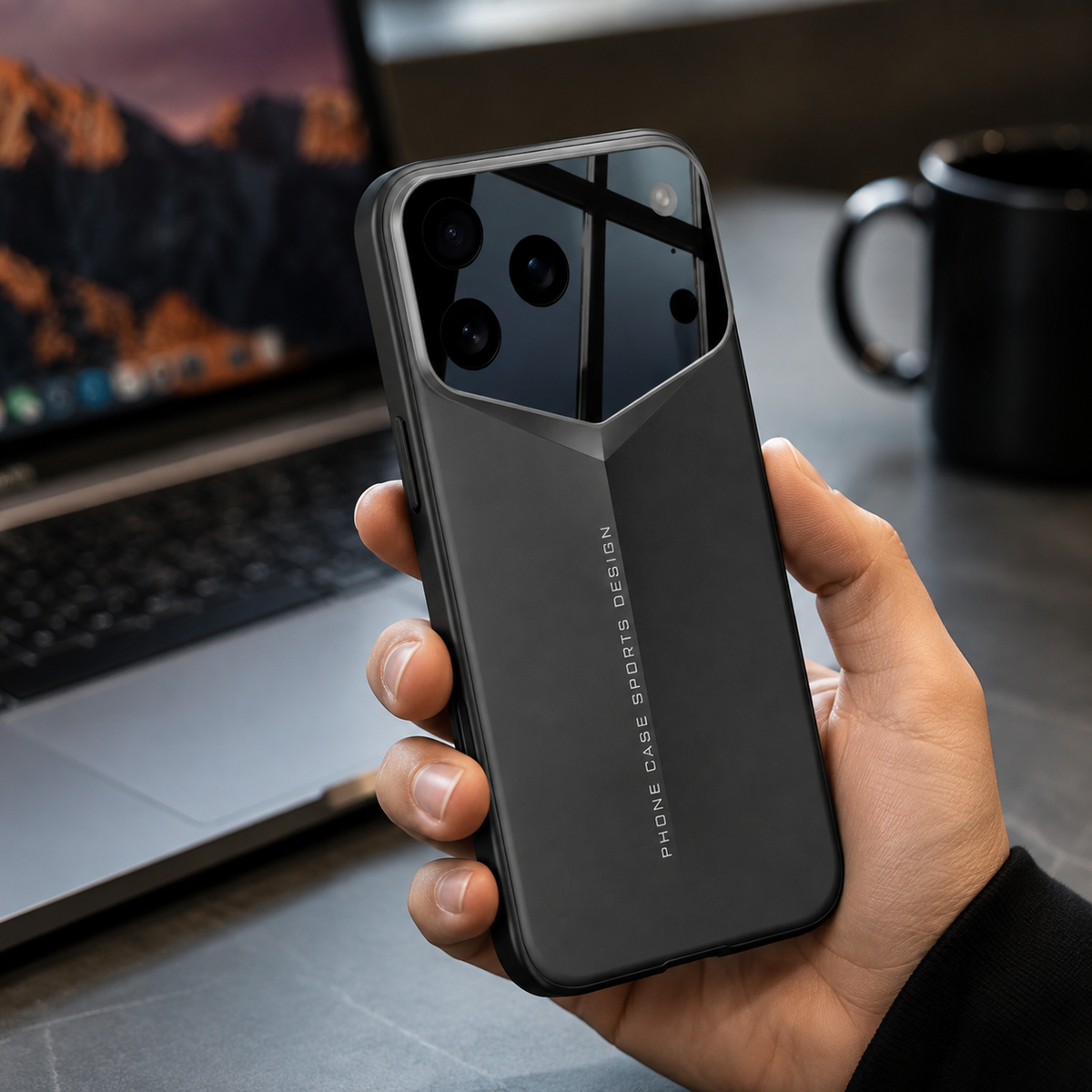 Premium iPhone Case Matte Hard PC Slim Protective Cover Camera Lens Protection Shockproof Anti Fingerprint Anti Scratch Lightweight Full Coverage Non Slip