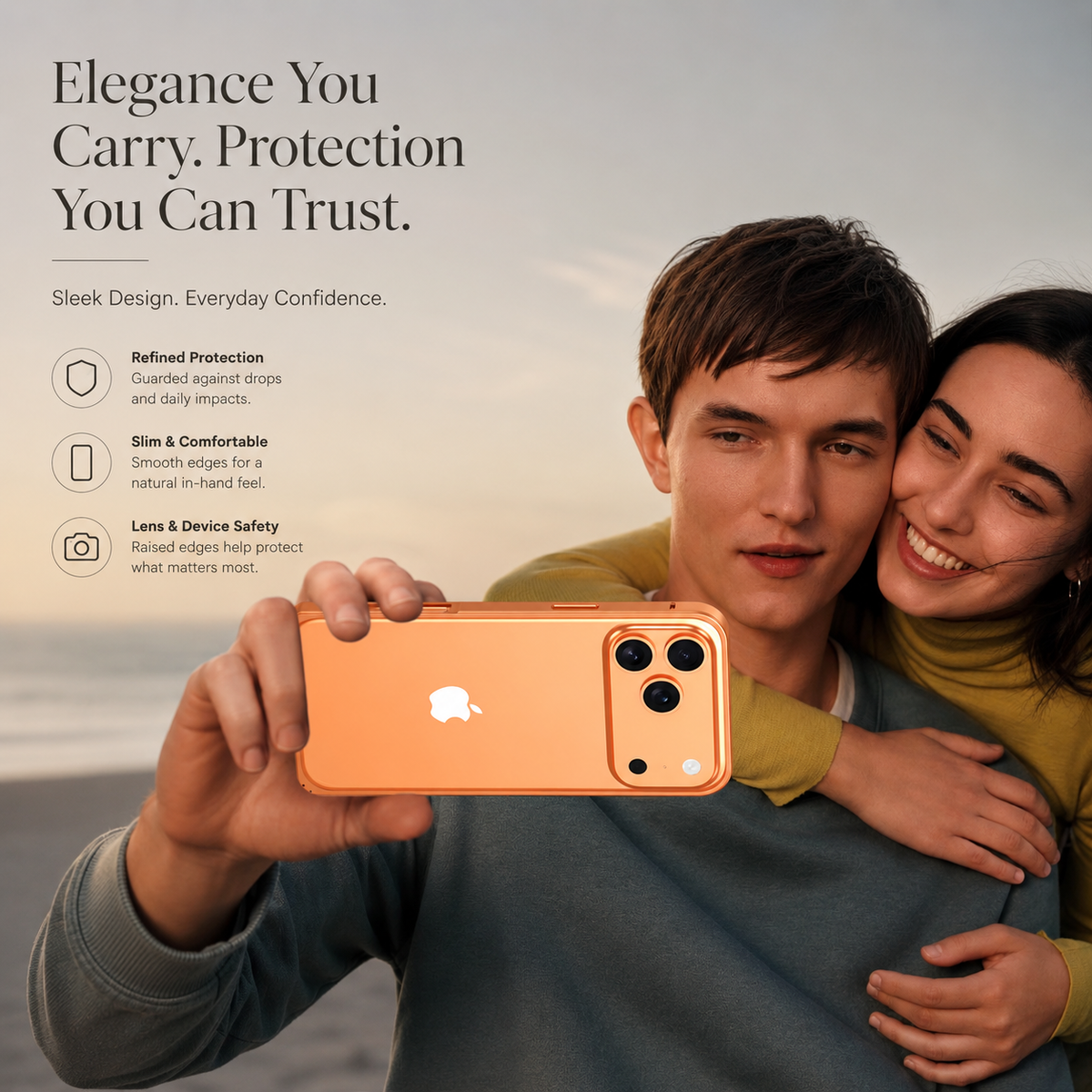 Premium iPhone Case Metal Alloy Armor Hollow Heat Dissipation Shockproof Bumper Anti Scratch Tough Slim Reinforced Edge Protective Frame Cover Case
