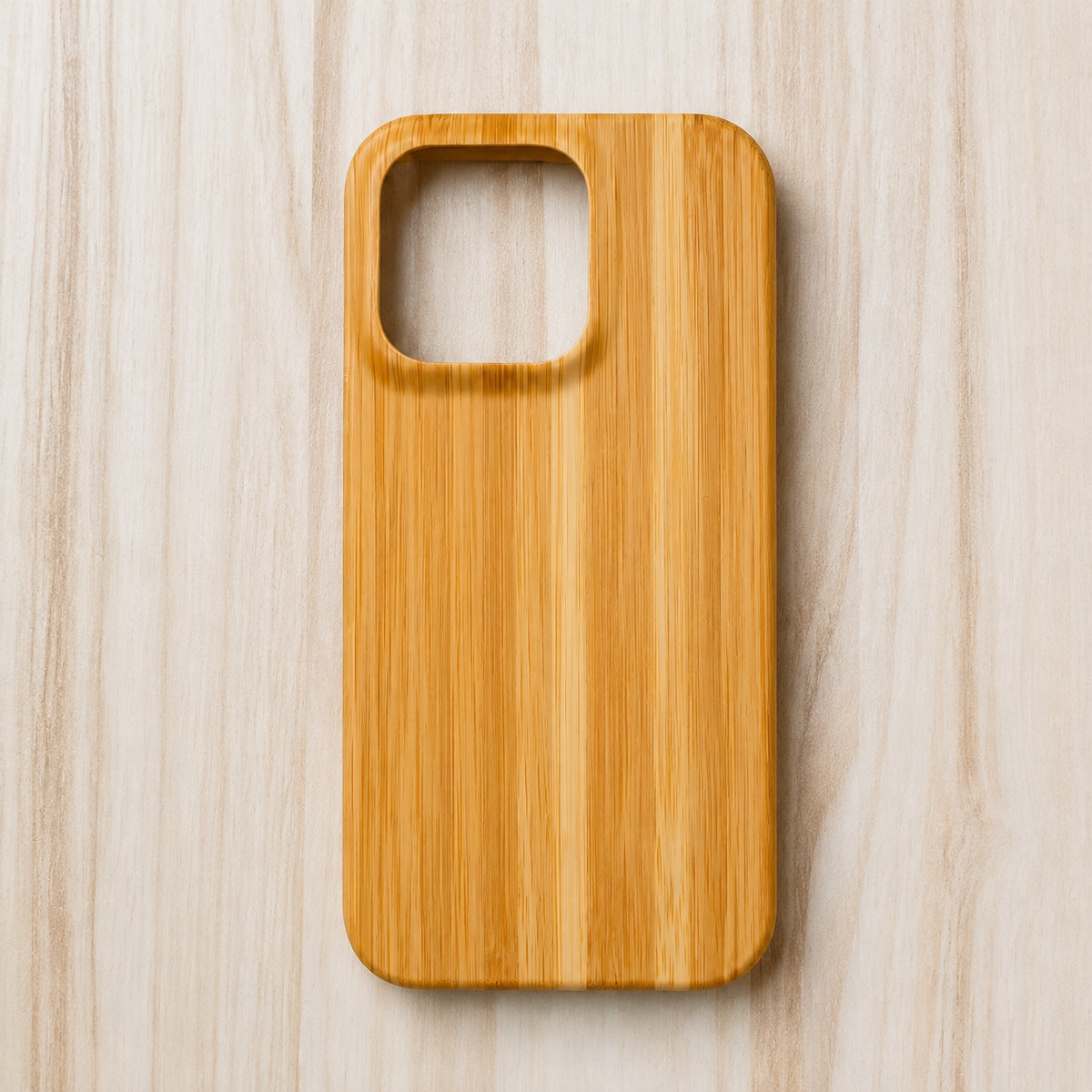 Premium iPhone Case Natural Wood Hard Back Protective Cover Walnut Ebony Bamboo Rosewood Anti Scratch Dust Resistant Non Slip Slim Lightweight Minimalist