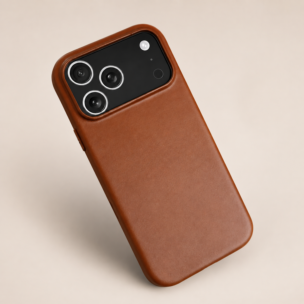 Premium iPhone Case Oil Wax Genuine Leather Shockproof Tough Anti Fingerprint Dustproof Textured Slim Luxury Protective Back Phone Cover Case Design