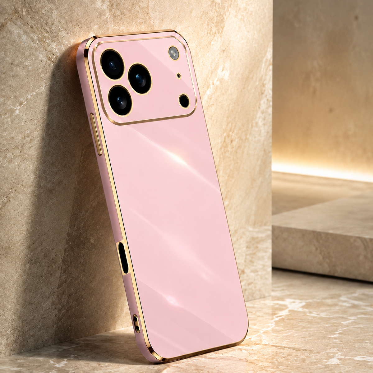 Premium iPhone Case Plating Silicone Shockproof Protective Cover Anti Scratch Lightweight Soft Bumper Full Coverage Slim Anti Slip Grip Design