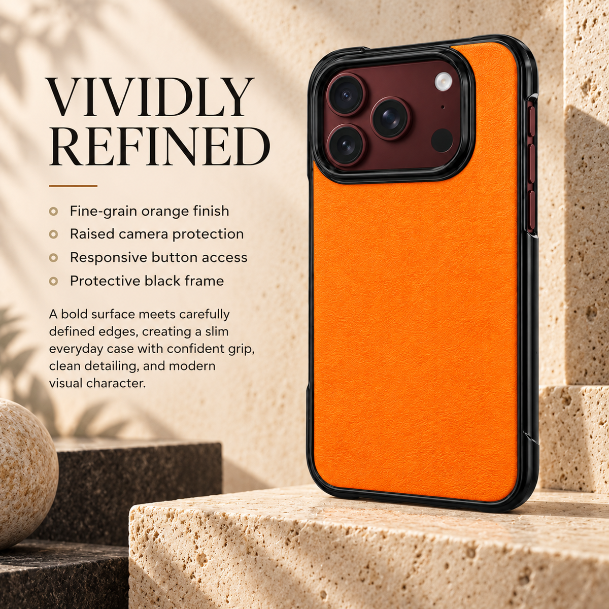 Premium iPhone Case Retro Artificial Leather Semi Transparent Acrylic Foldable Soft Touch Sweat Resistant Slim Protective Phone Cover Case Design