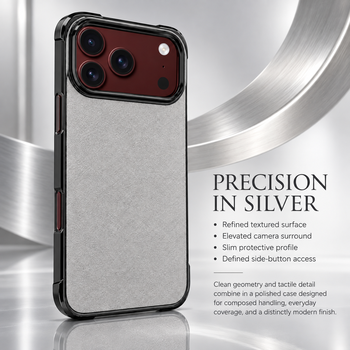 Premium iPhone Case Retro Artificial Leather Semi Transparent Acrylic Foldable Soft Touch Sweat Resistant Slim Protective Phone Cover Case Design