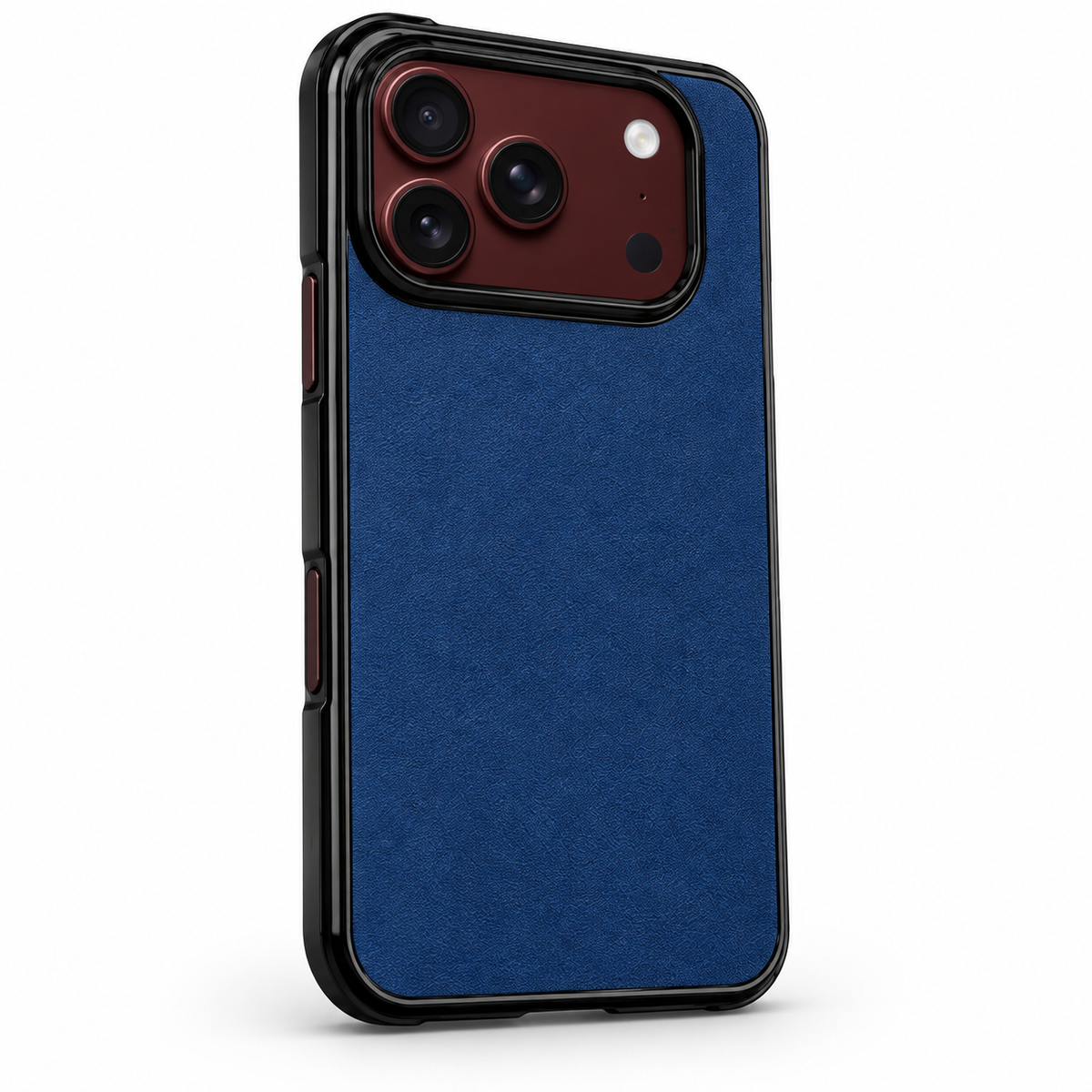 Premium iPhone Case Retro Artificial Leather Semi Transparent Acrylic Foldable Soft Touch Sweat Resistant Slim Protective Phone Cover Case Design