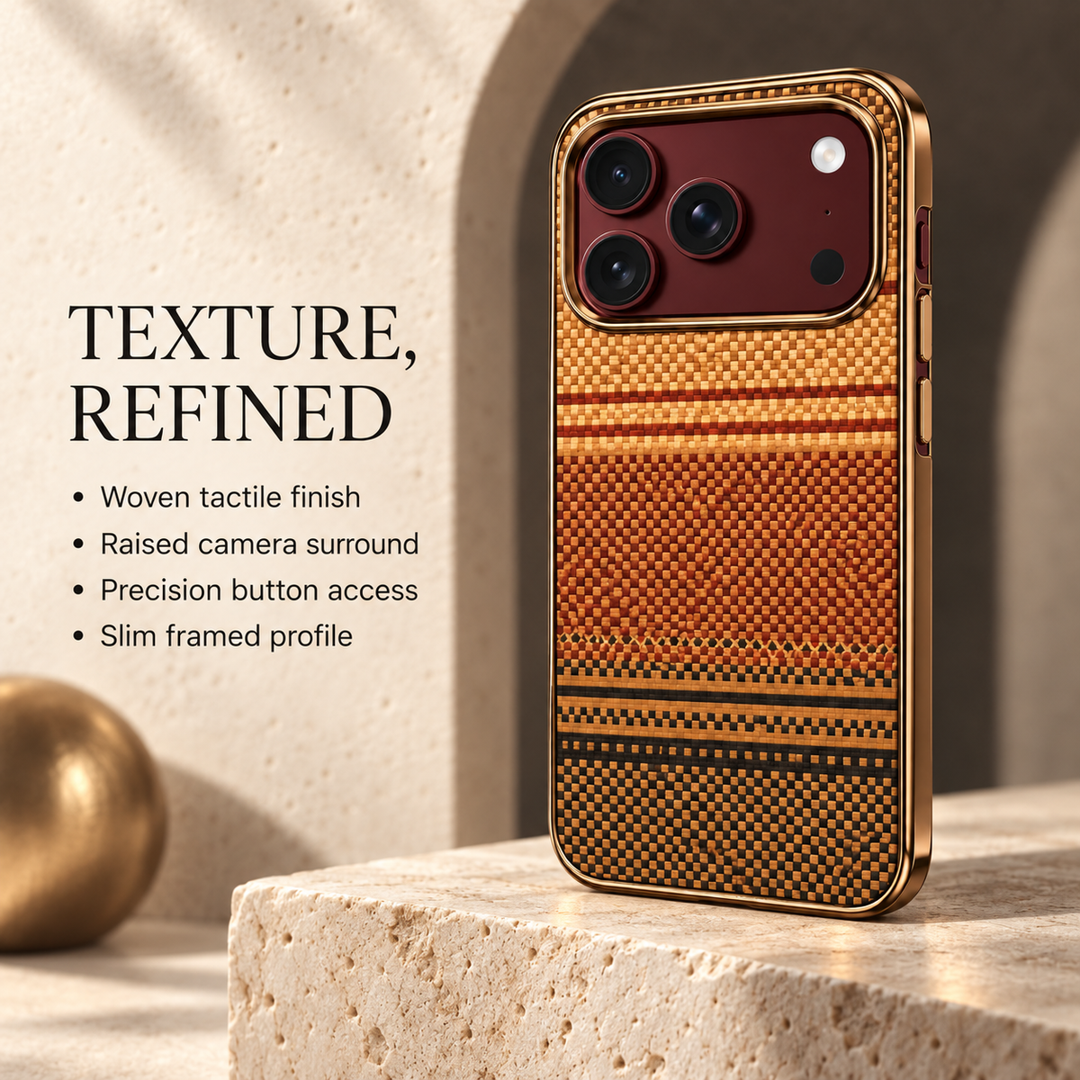 Premium iPhone Case Retro Leather Pattern Metal Magnetic Folding Bracket Tempered Film Shockproof PC TPU Foldable Protective Cover Case Design