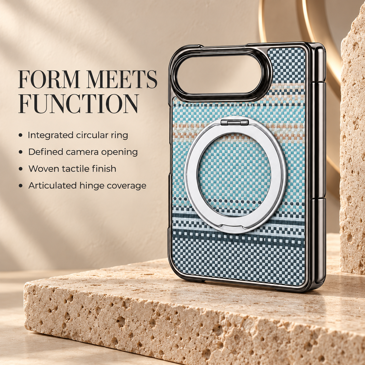 Premium iPhone Case Retro Leather Pattern Metal Magnetic Folding Bracket Tempered Film Shockproof PC TPU Foldable Protective Cover Case Design