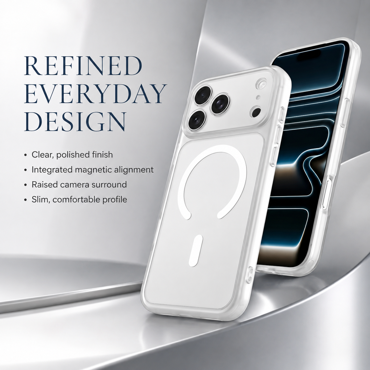 Premium iPhone Case Silicone Shockproof Wireless Charging Anti Fingerprint Anti Scratch Dustproof Non Slip Slim Soft Protective Bumper Phone Cover Case Design