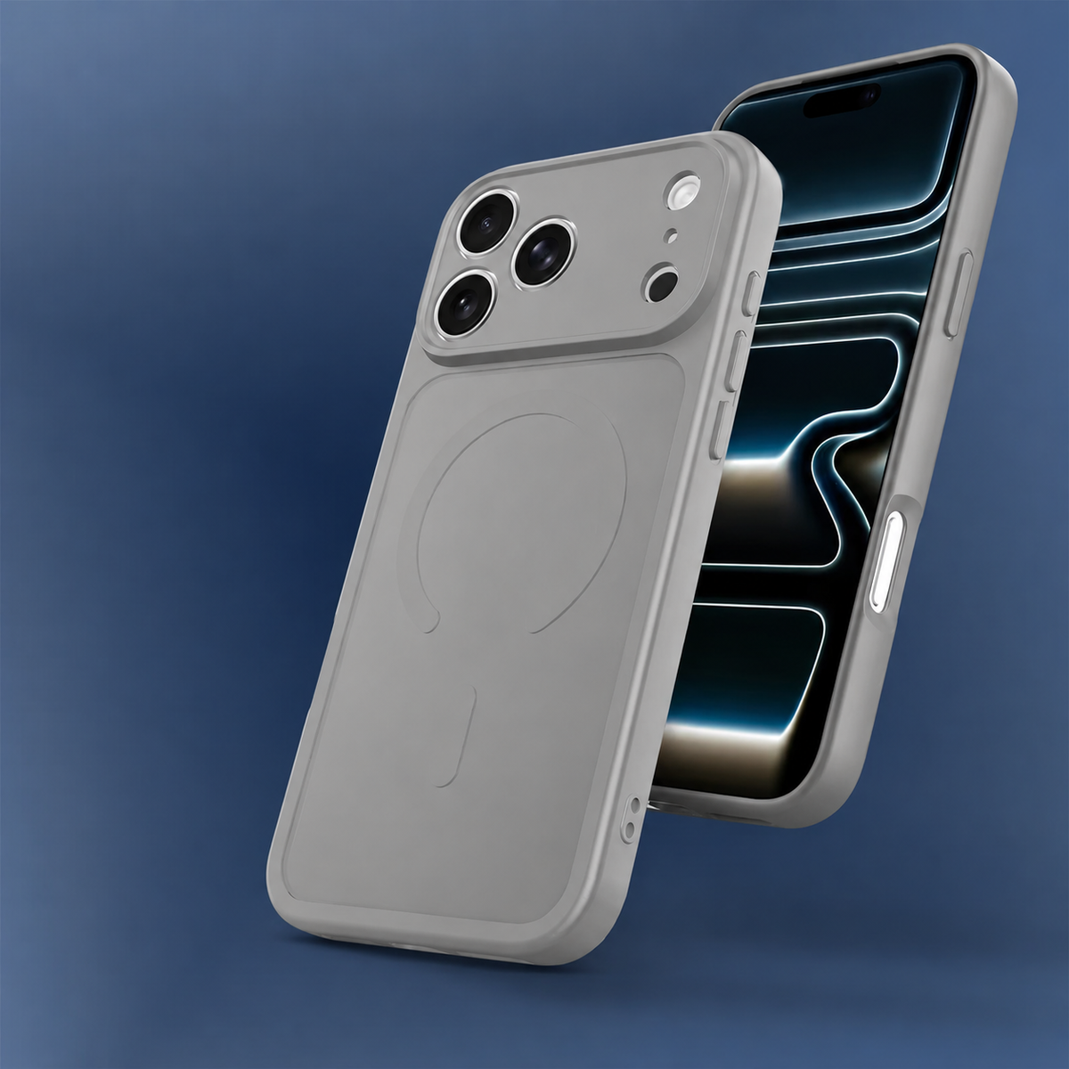 Premium iPhone Case Silicone Shockproof Wireless Charging Anti Fingerprint Anti Scratch Dustproof Non Slip Slim Soft Protective Bumper Phone Cover Case Design