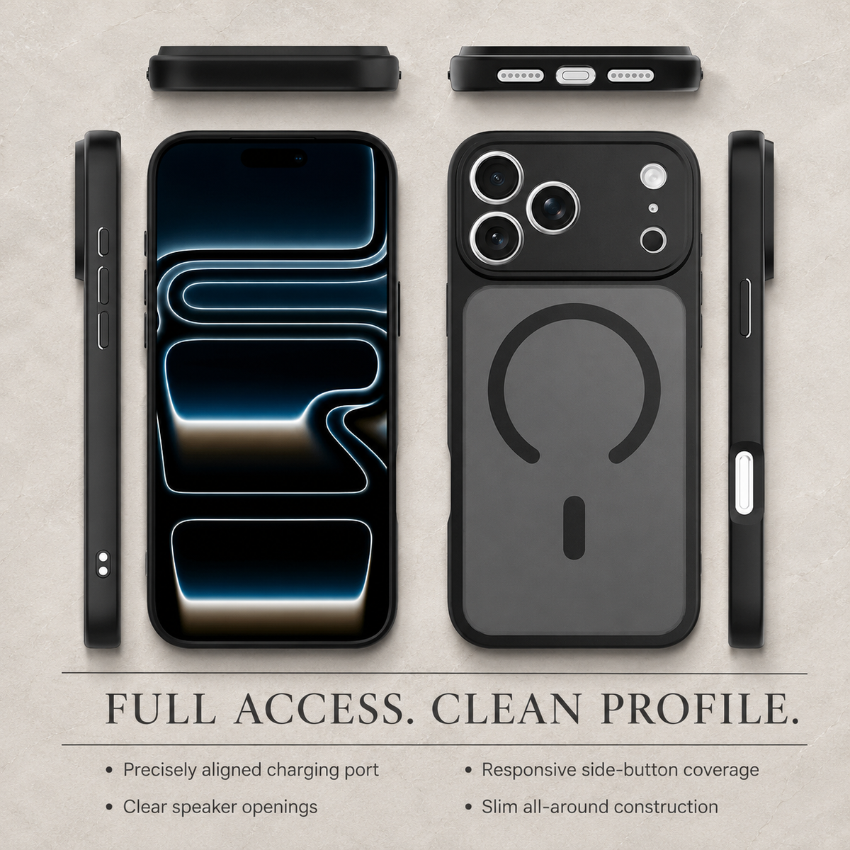 Premium iPhone Case Silicone Shockproof Wireless Charging Anti Scratch Anti Fingerprint Non Slip Dustproof Slim Soft Protective Bumper Phone Cover Case