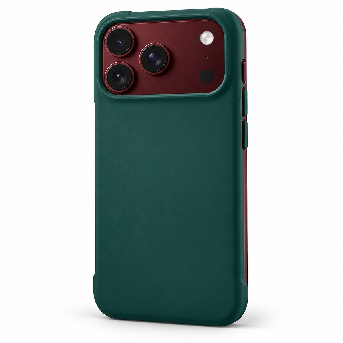 Premium iPhone Case Skin Feel Hinge Protection Shockproof Tough Anti Scratch Non Slip Dustproof Solid Color Foldable Protective Bumper Cover Case Design