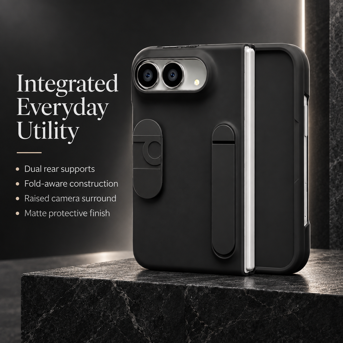 Premium iPhone Case Skin Feel Silicone Wrist Strap Kickstand Full Camera Protection Shockproof PC TPU Slim Soft Touch Protective Cover Case Design