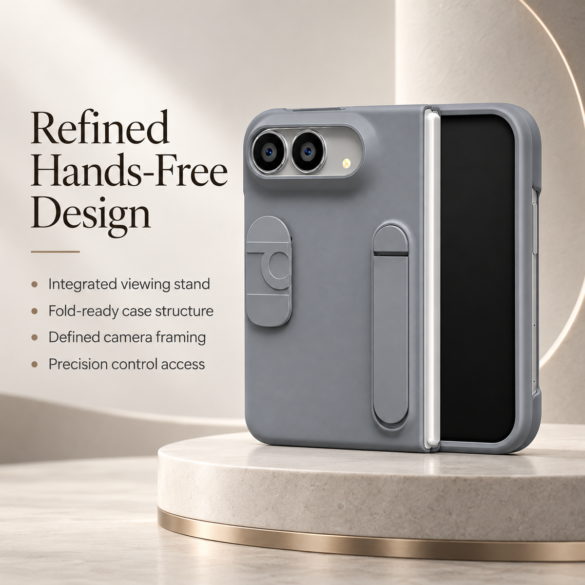 Premium iPhone Case Skin Feel Silicone Wrist Strap Kickstand Full Camera Protection Shockproof PC TPU Slim Soft Touch Protective Cover Case Design
