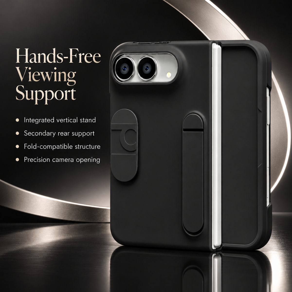 Premium iPhone Case Skin Feel Silicone Wrist Strap Kickstand Full Camera Protection Shockproof PC TPU Slim Soft Touch Protective Cover Case Design