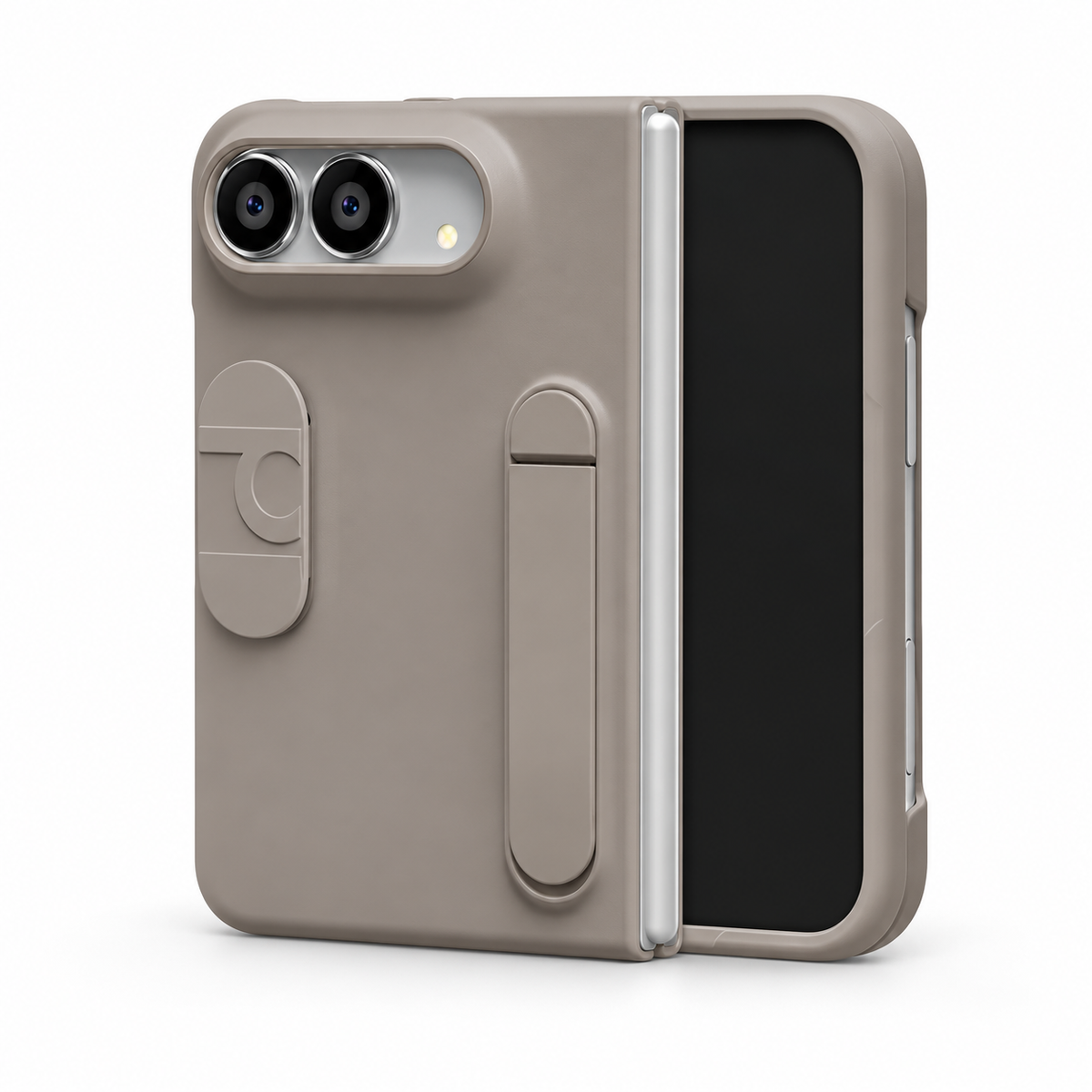 Premium iPhone Case Skin Feel Silicone Wrist Strap Kickstand Full Camera Protection Shockproof PC TPU Slim Soft Touch Protective Cover Case Design