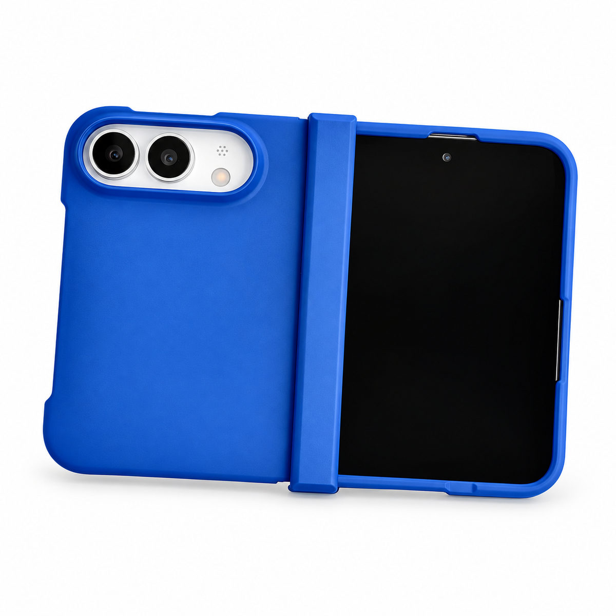 Premium iPhone Case Slim Matte Skin Feel Hinge Protection Hard PC Dual Layer Anti Scratch Non Slip Lightweight Foldable Protective Cover Case Design