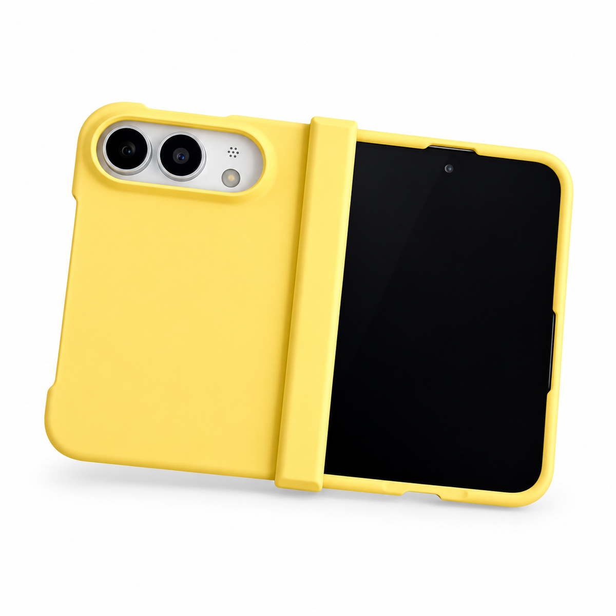 Premium iPhone Case Slim Matte Skin Feel Hinge Protection Hard PC Dual Layer Anti Scratch Non Slip Lightweight Foldable Protective Cover Case Design
