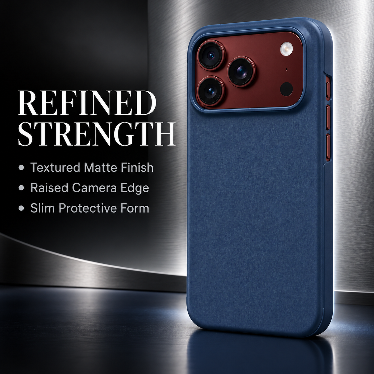 Premium iPhone Case Soft Touch Skin Feel Shockproof PC TPU Camera Protector Kickstand Wrist Strap Slim Fashion Protective Phone Cover Case Design