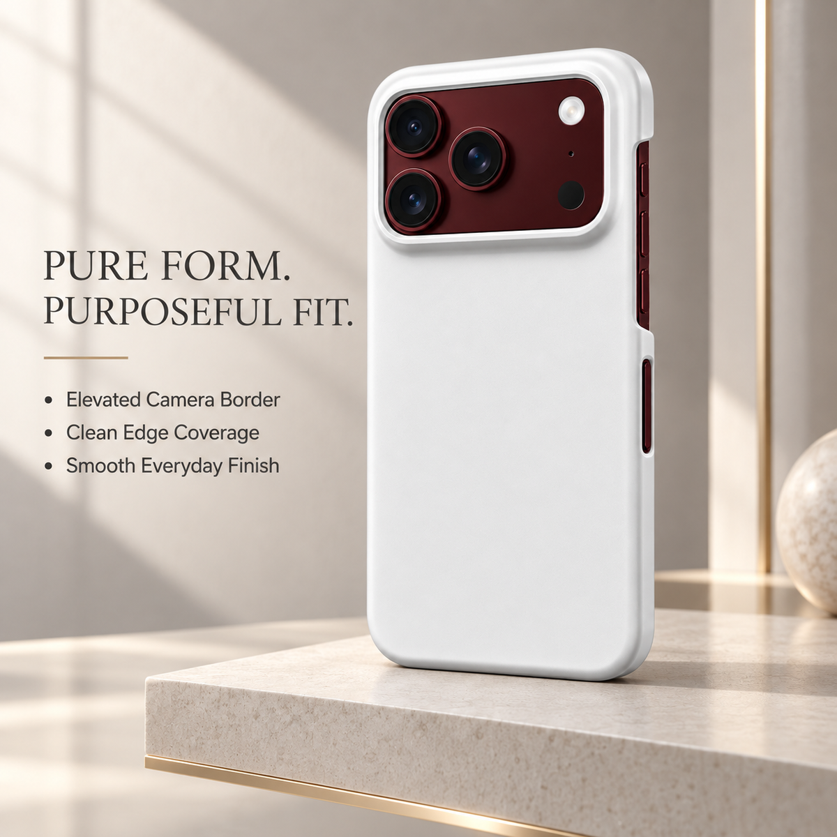 Premium iPhone Case Soft Touch Skin Feel Shockproof PC TPU Camera Protector Kickstand Wrist Strap Slim Fashion Protective Phone Cover Case Design