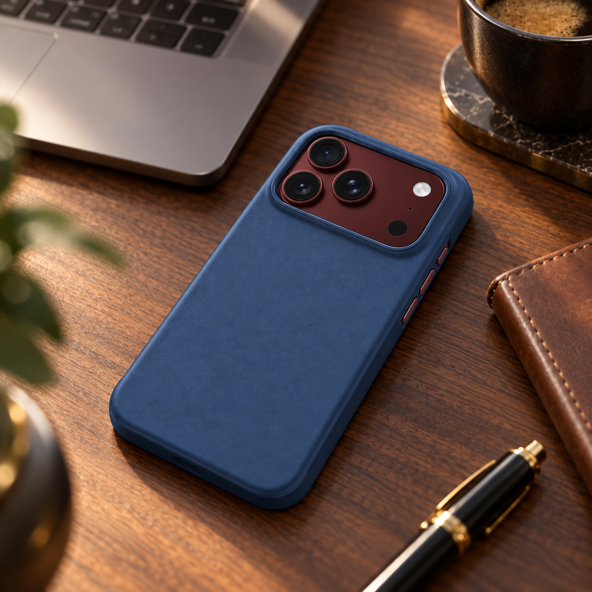 Premium iPhone Case Soft Touch Skin Feel Shockproof PC TPU Camera Protector Kickstand Wrist Strap Slim Fashion Protective Phone Cover Case Design