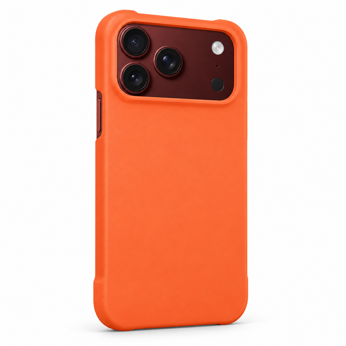 Premium iPhone Case Solid Color Skin Feel Shockproof PC TPU Foldable Tough Anti Fingerprint Wear Resistant Slim Comfortable Grip Protective Cover Case