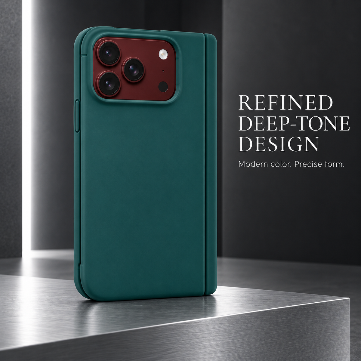 Premium iPhone Case Solid Color Skin Feel Shockproof PC TPU Foldable Tough Anti Fingerprint Wear Resistant Slim Non Slip Protective Phone Cover Case