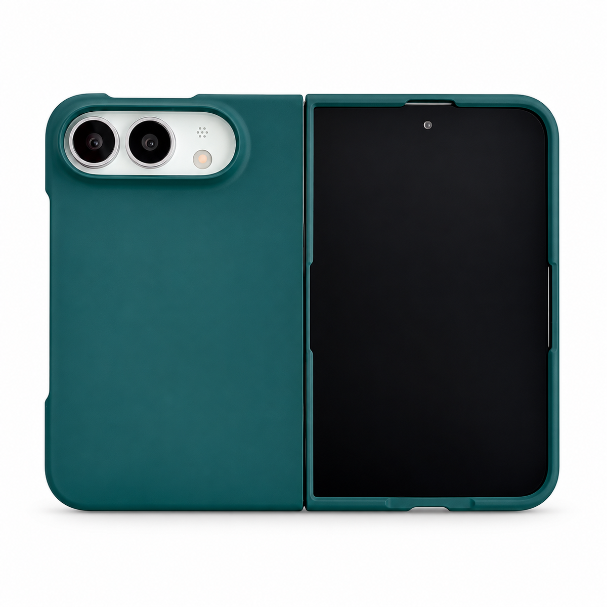 Premium iPhone Case Solid Color Skin Feel Shockproof PC TPU Foldable Tough Anti Fingerprint Wear Resistant Slim Non Slip Protective Phone Cover Case