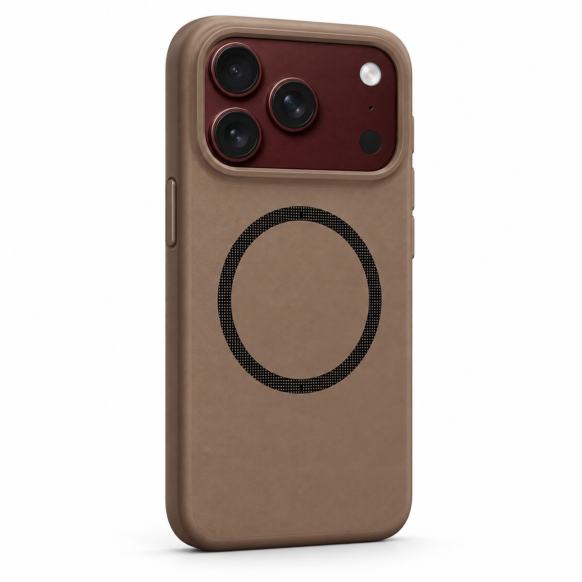 Premium iPhone Case Spring Hinge Armor Magnetic Tempered Glass Shockproof Hard PC Anti Scratch Full Foldable Protective Flip Cover Case Design