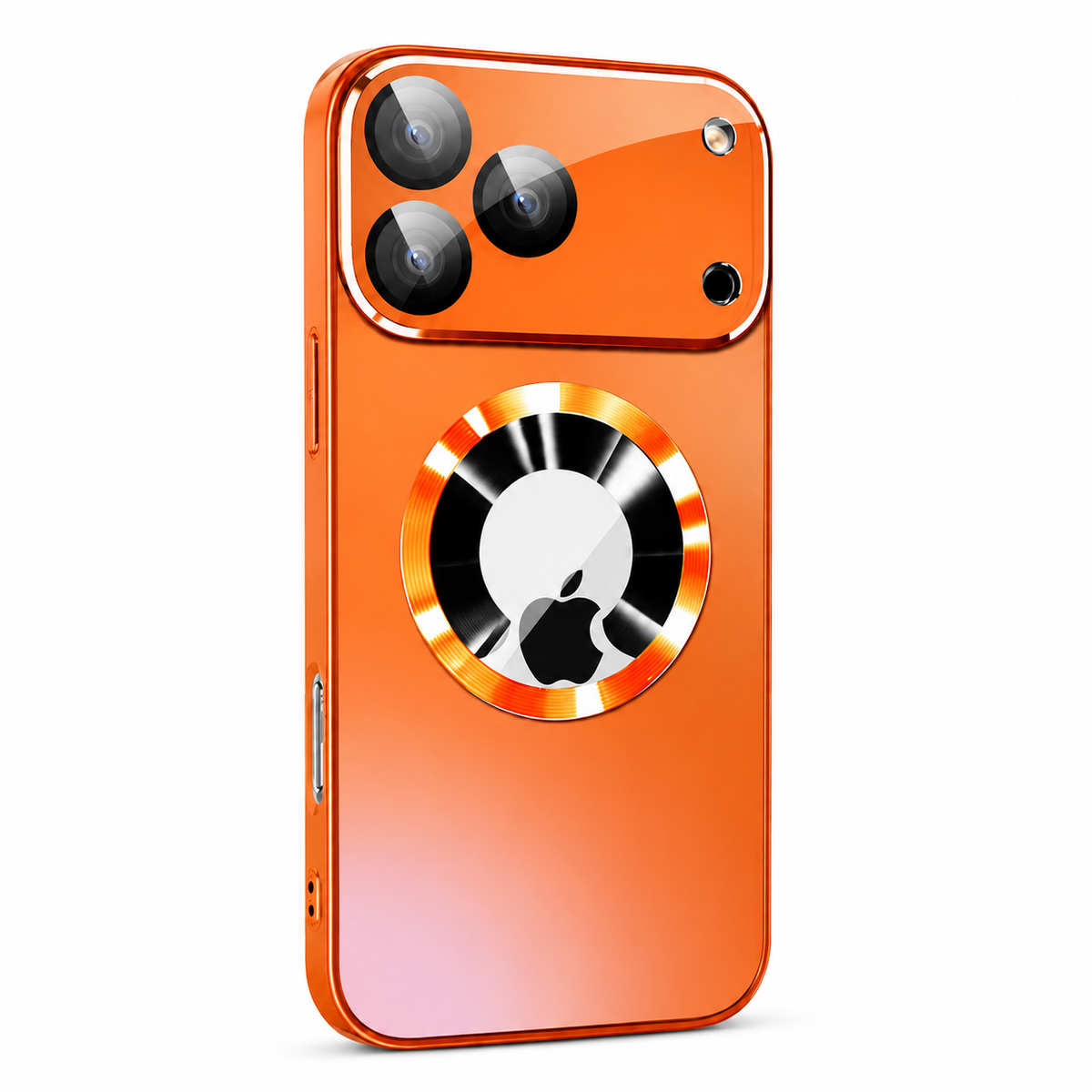 Premium iPhone Case Titanium Magnetic Camera Lens Protection Shockproof PC TPU Matte Tough Slim Reinforced Anti Scratch Protective Bumper Cover Case