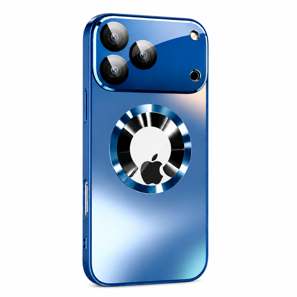 Premium iPhone Case Titanium Magnetic Camera Lens Protection Shockproof PC TPU Matte Tough Slim Reinforced Anti Scratch Protective Bumper Cover Case