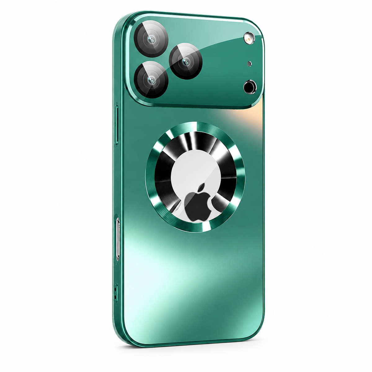 Premium iPhone Case Titanium Magnetic Camera Lens Protection Shockproof PC TPU Matte Tough Slim Reinforced Anti Scratch Protective Bumper Cover Case