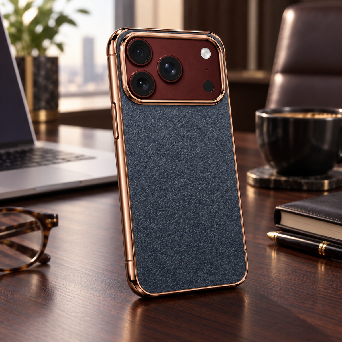 Premium iPhone Case Touch Pen Holder Foldable Bracket Stand Textured PC Business Shockproof Slim Protective Back Shell Cover Case for iPhone Ultra Fold