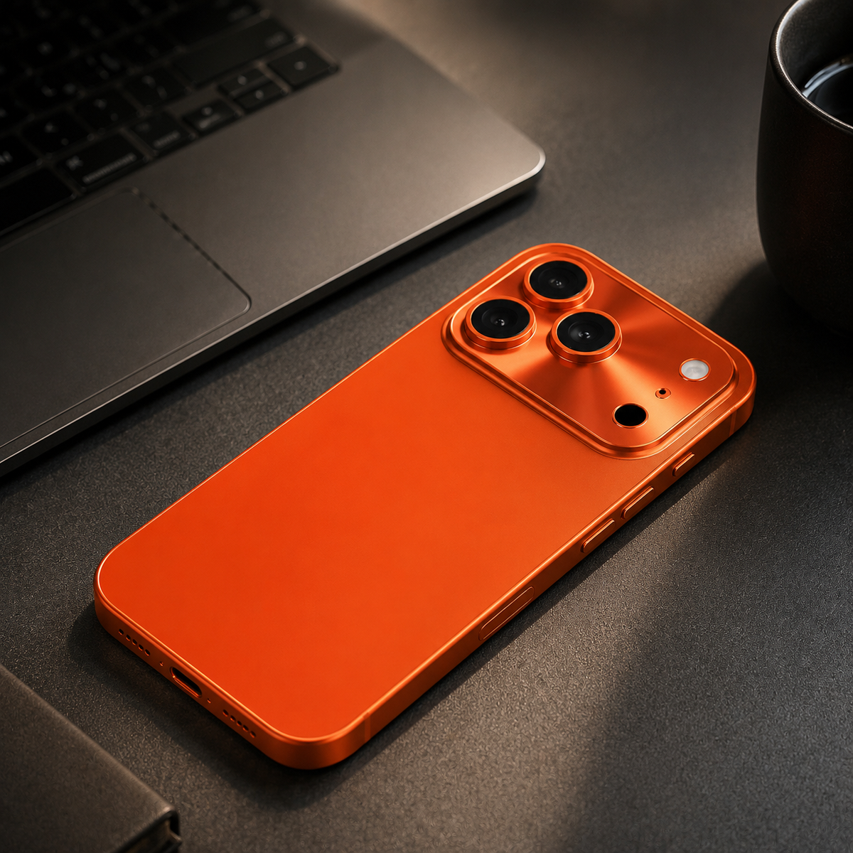 Premium iPhone Case Ultra Thin Aluminum Frame Frosted Matte Back Cover Shockproof Protective Camera Lens Guard Slim Design Full Coverage Anti Fingerprint Description Title