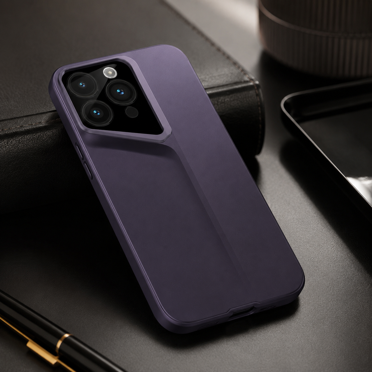 Premium iPhone Case Ultra Thin Matte Hard PC Shockproof Protective Cover Camera Lens Protection Anti Fingerprint Anti Scratch Non Slip Frosted Slim