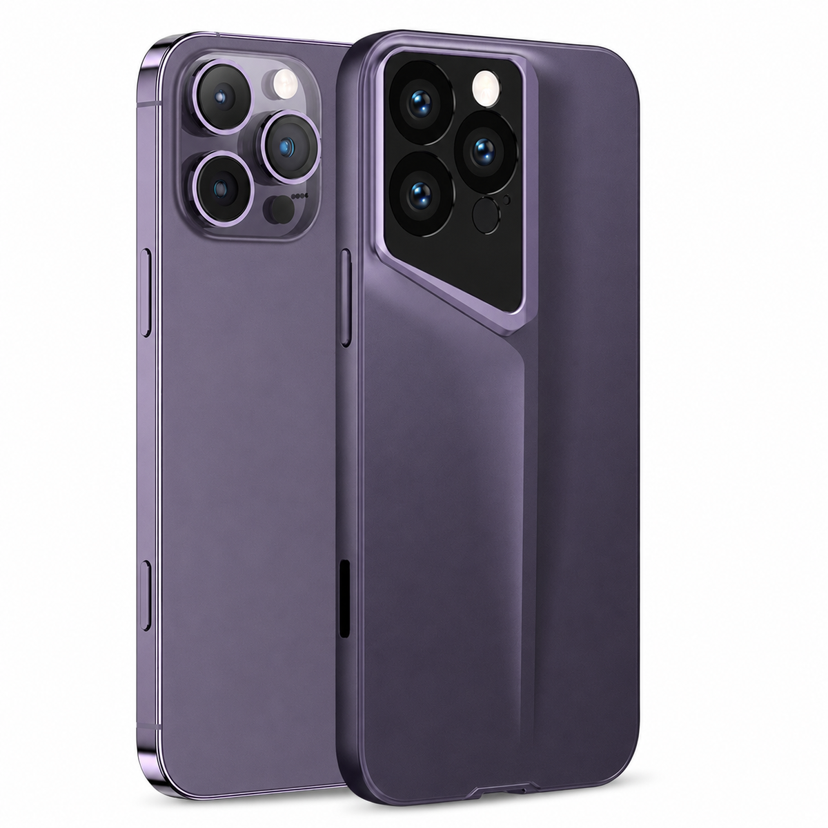 Premium iPhone Case Ultra Thin Matte Hard PC Shockproof Protective Cover Camera Lens Protection Anti Fingerprint Anti Scratch Non Slip Frosted Slim