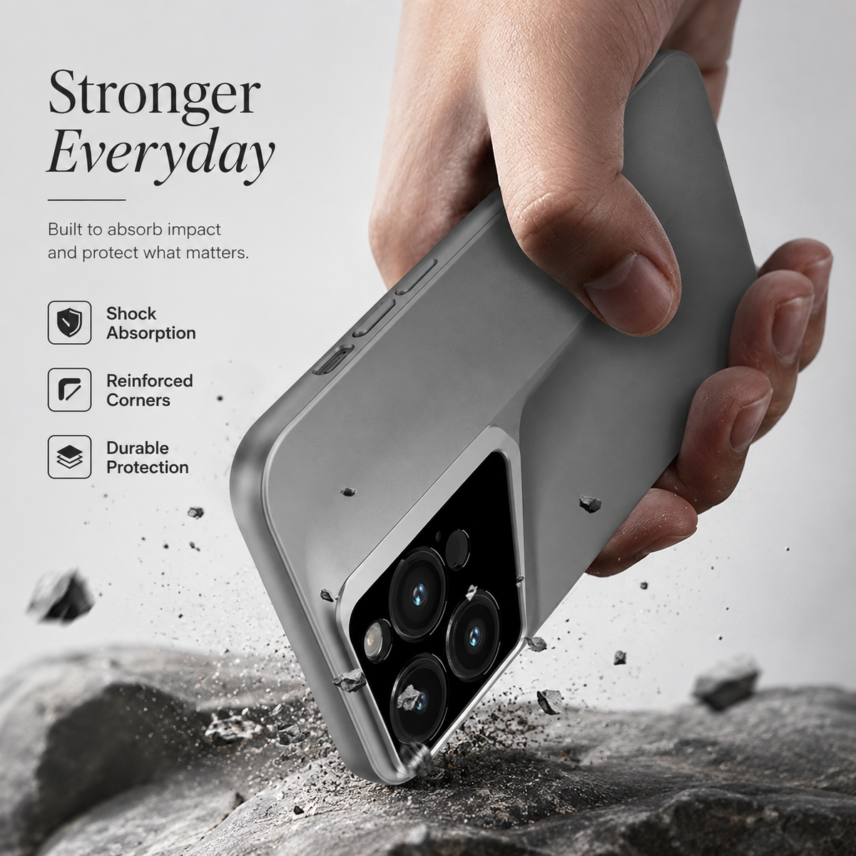 Premium iPhone Case Ultra Thin Matte Hard PC Shockproof Protective Cover Camera Lens Protection Anti Fingerprint Anti Scratch Non Slip Frosted Slim