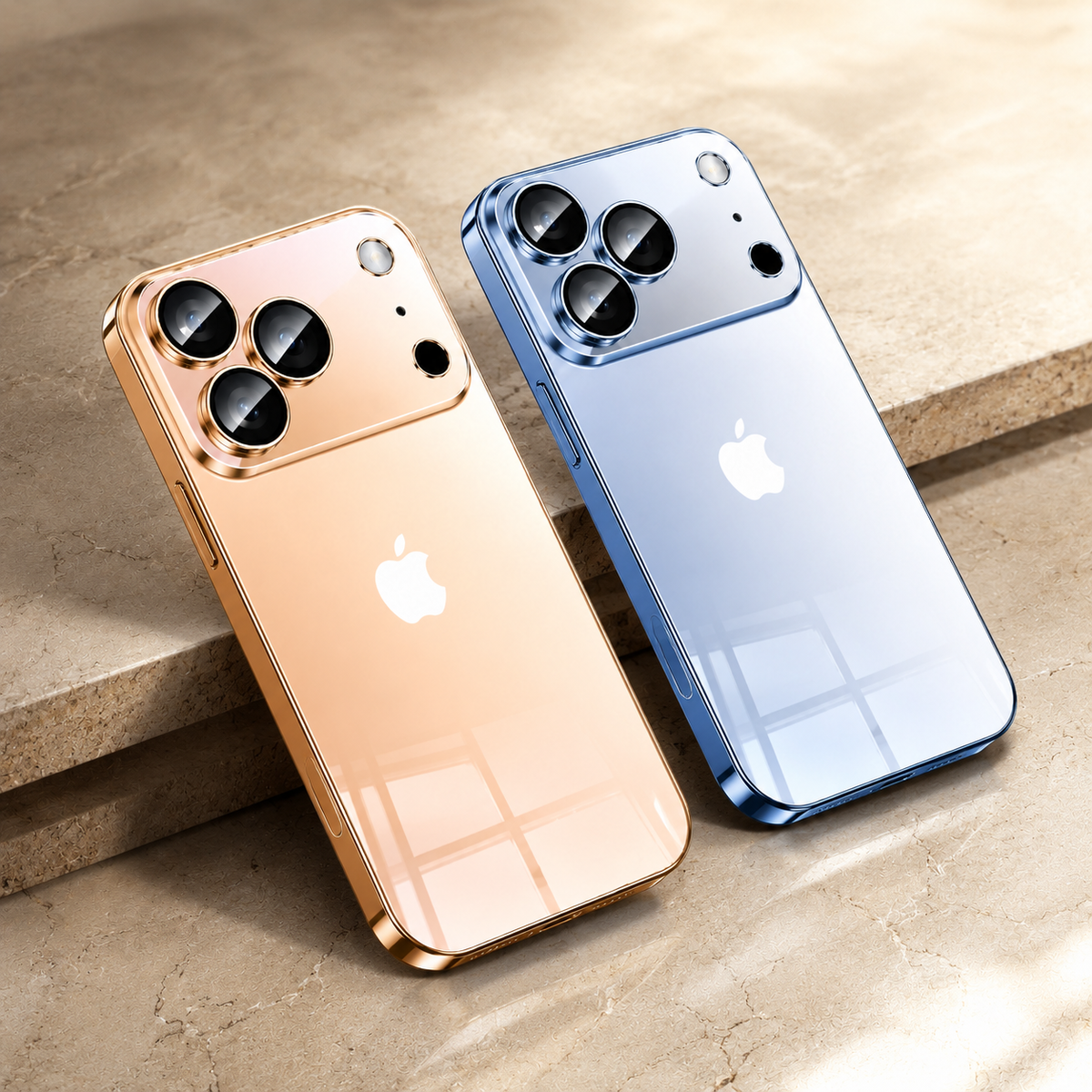 Premium iPhone Case Ultra Thin Transparent TPU Cover Full Lens Protection Shockproof Anti Fingerprint Non Slip Slim Lightweight Anti Scratch Clear Design