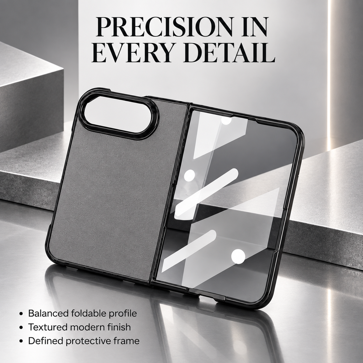 Premium iPhone Case Vintage Leather Style Semi Clear Acrylic Soft Touch Sweat Resistant Slim Foldable Protective Shockproof Phone Cover Case Design