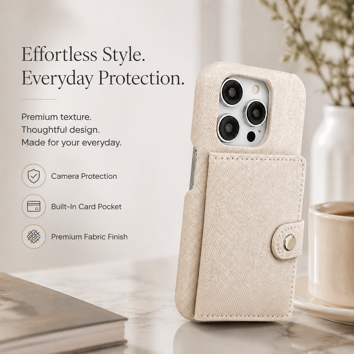 Premium iPhone Case Wallet Crossbody Flip Cover PU Leather Card Pocket Shoulder Strap Magnetic Closure Shockproof RFID Blocking Full Coverage