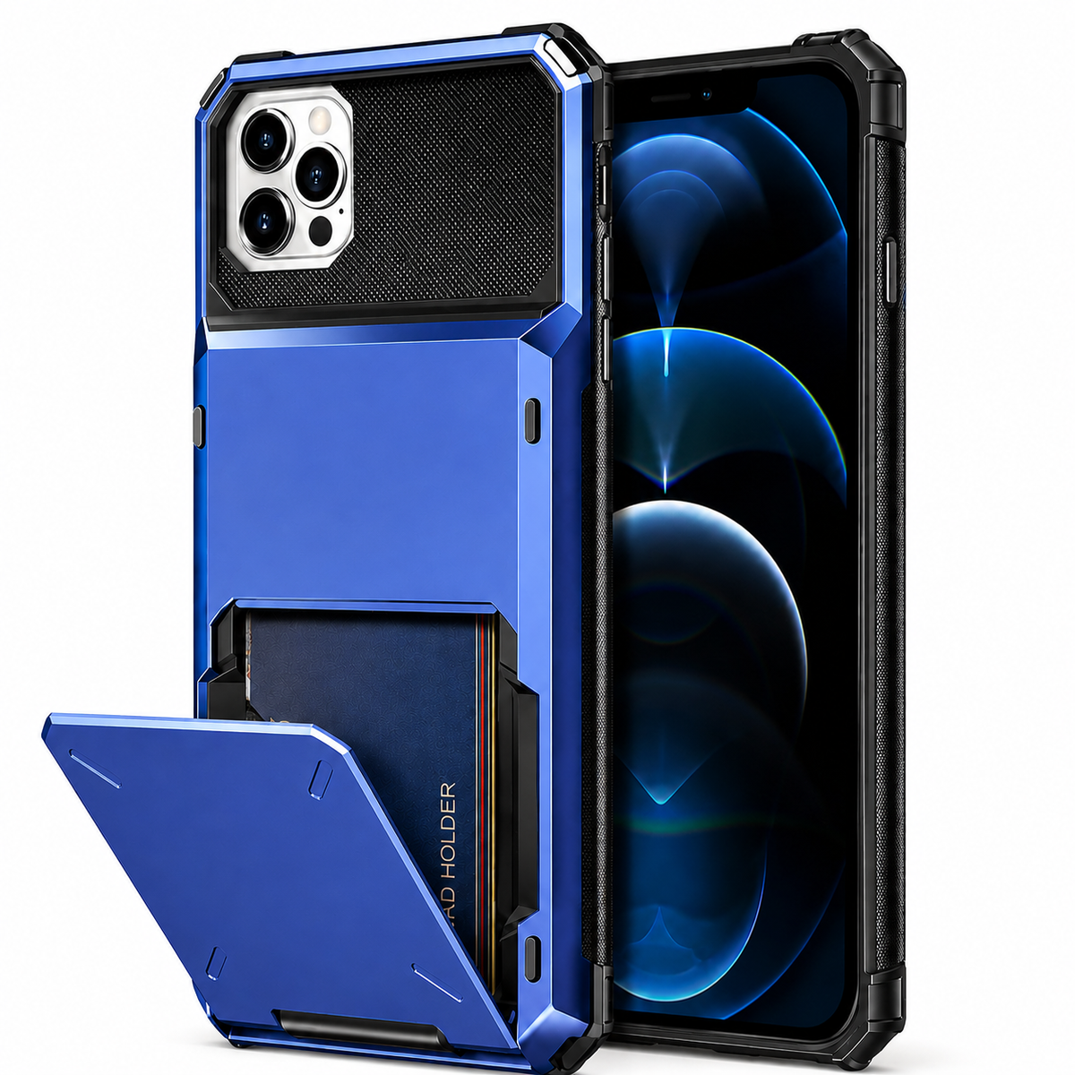 Premium iPhone Case Wallet MagSafe Compatible Magnetic Card Holder Shockproof Protective Cover Camera Lens Protection Slim Full Coverage