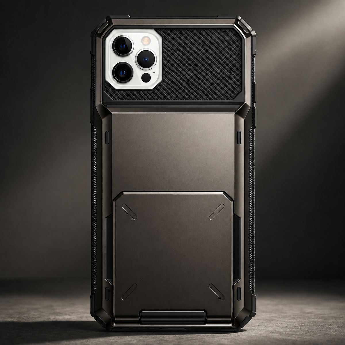 Premium iPhone Case Wallet MagSafe Compatible Magnetic Shockproof Protective Cover 4 Card Holder Camera Lens Protection Slim Leather Stand Design