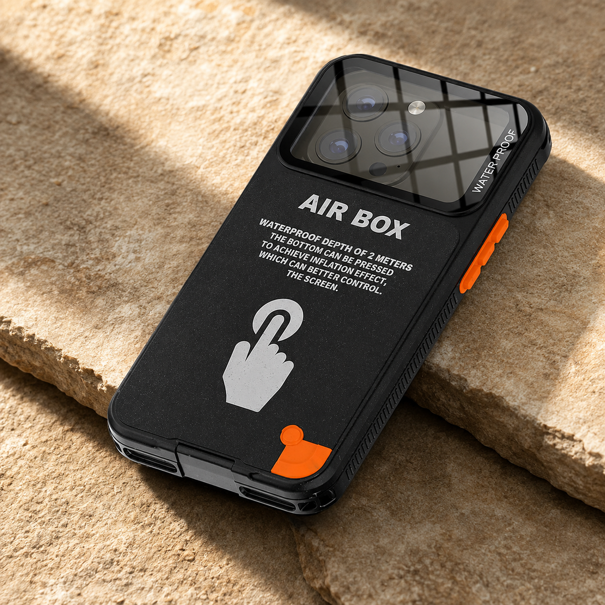Premium iPhone Case Waterproof Shockproof Protective Cover IP68 Full Body Sealed Design Dustproof Underwater Protection Outdoor Slim Durable Design