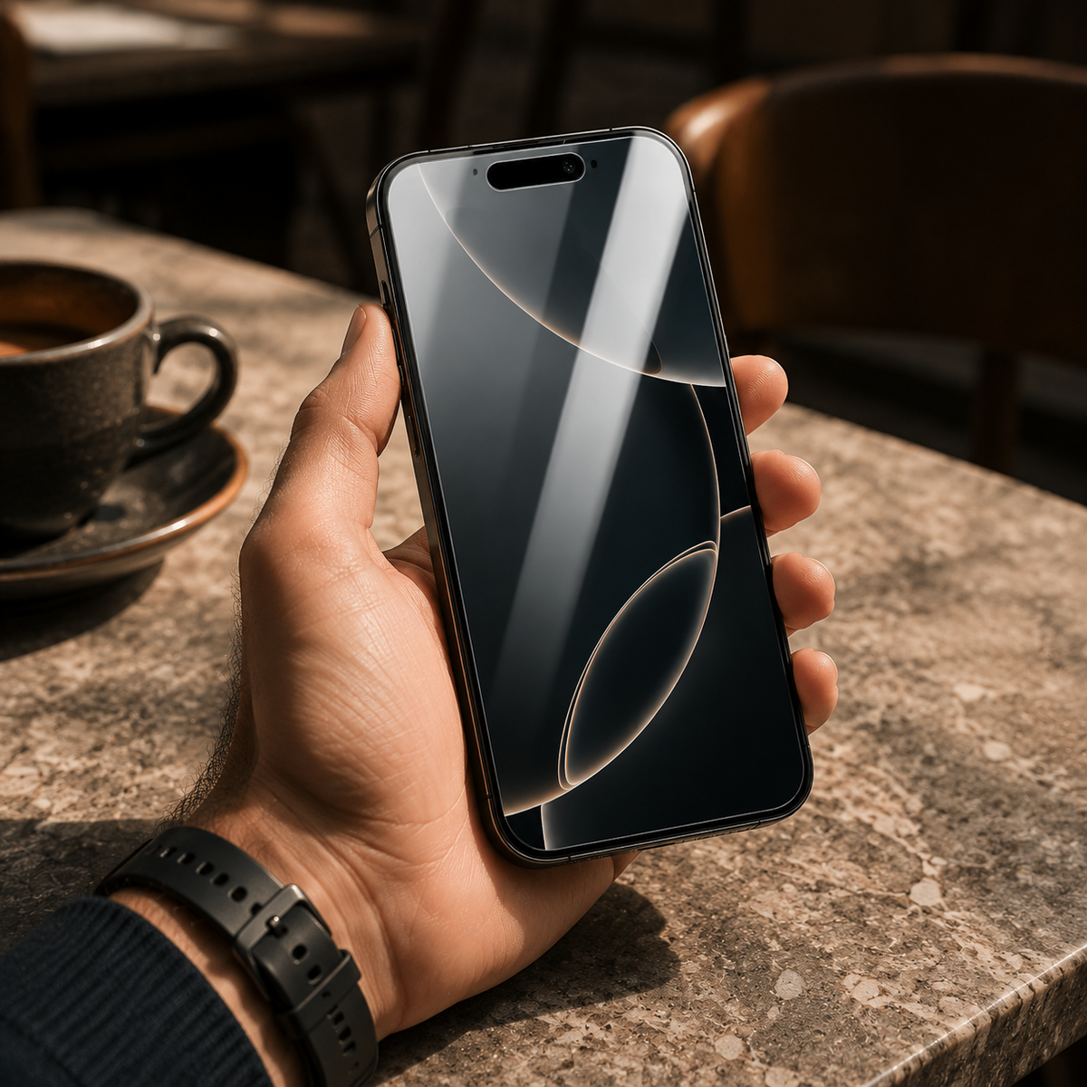 Premium iPhone Privacy Screen Protector Tempered Glass Anti Spy Full Coverage Anti Fingerprint Scratch Resistant Ultra Thin Case Friendly
