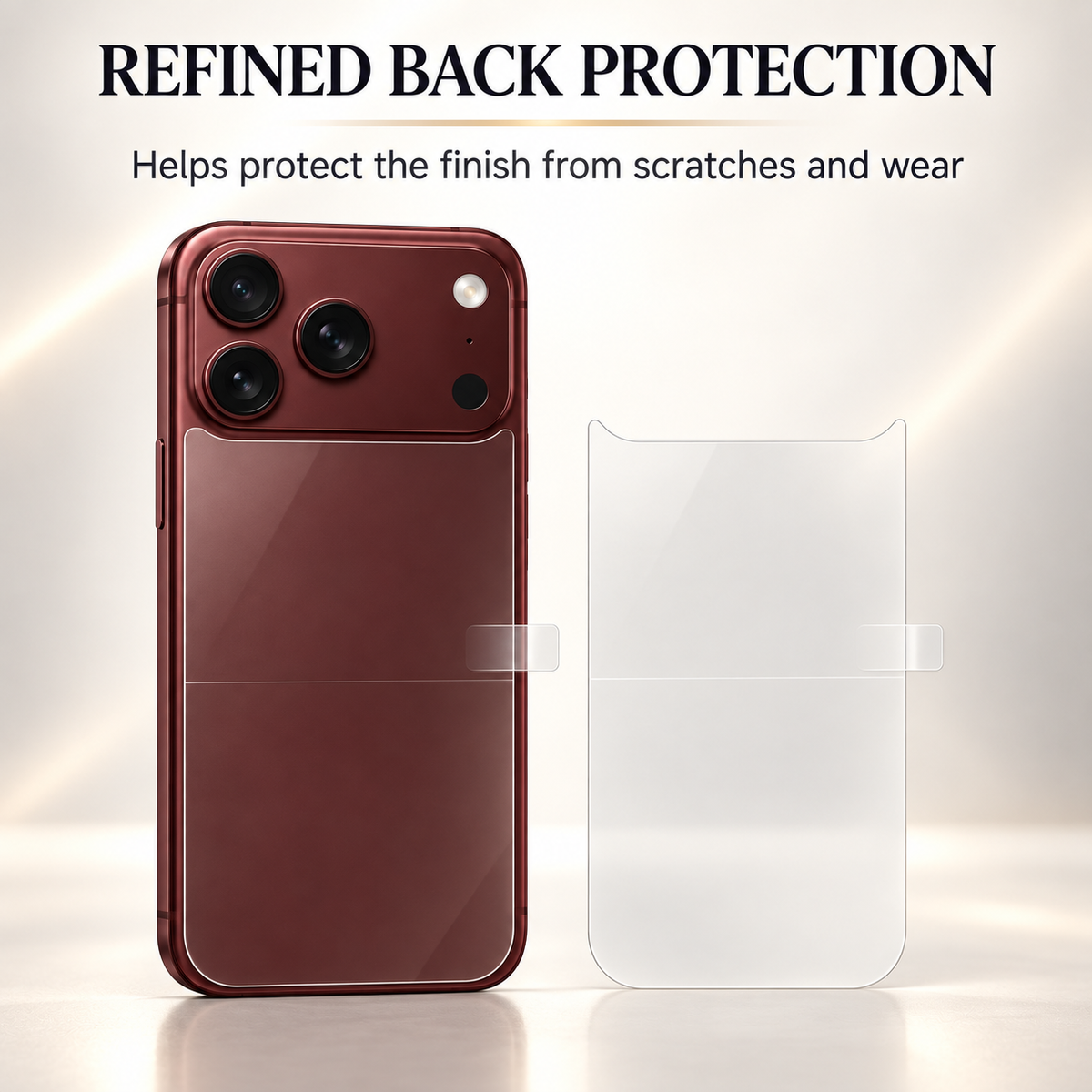 Premium iPhone Screen Protector 6in1 Hydrogel Film HD Inner Outer Rear Soft TPU Anti Shatter Clear Full Coverage Protective Film Set for Foldable