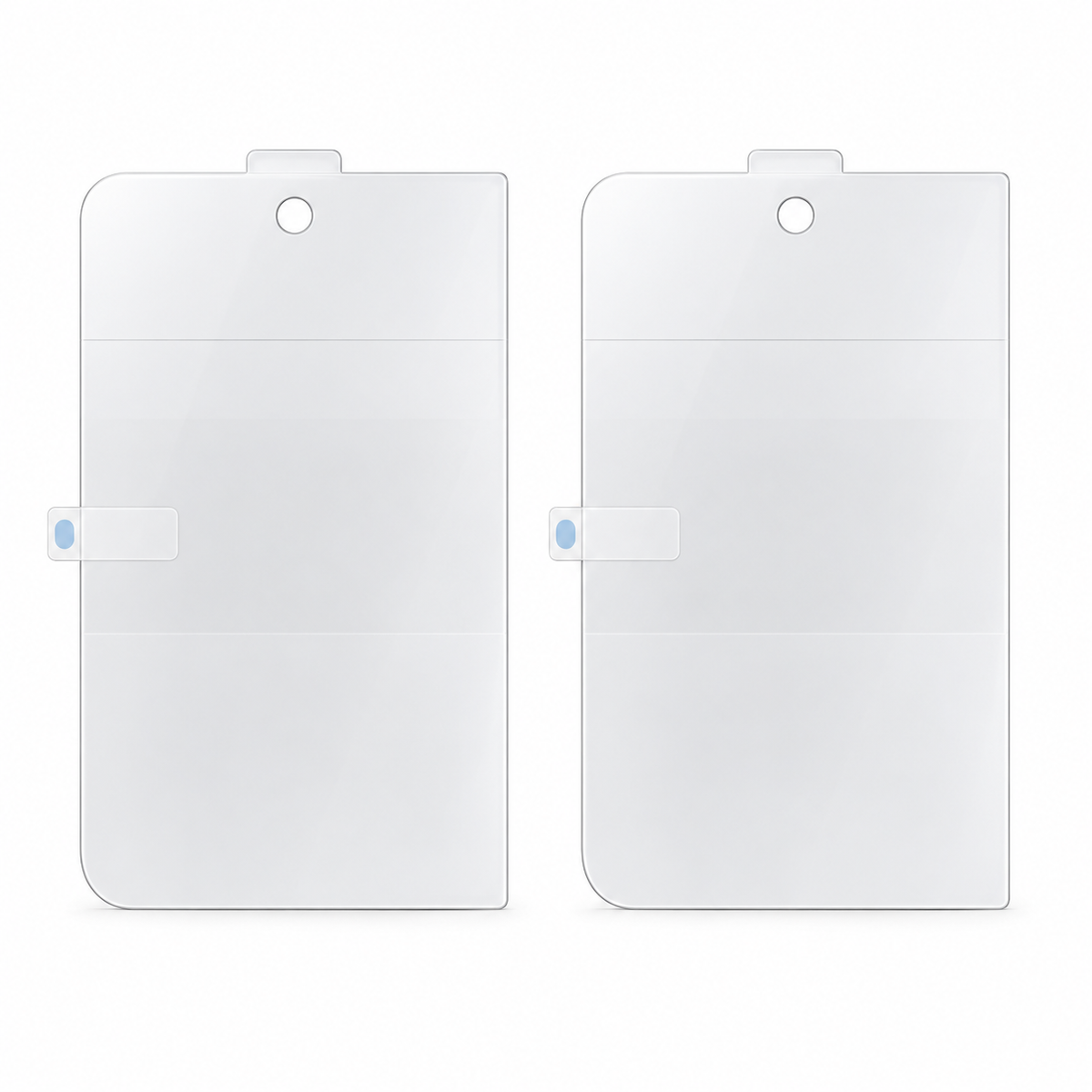 Premium iPhone Screen Protector 6in1 Hydrogel Film HD Inner Outer Rear Soft TPU Anti Shatter Clear Full Coverage Protective Film Set for Foldable